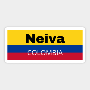 Neiva City in Colombia Flag Sticker